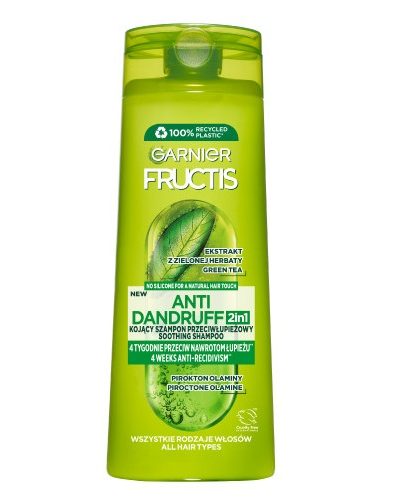 Garnier Fructis Antidandruff 2in1 szampon przeciwłupieżowy 400ml