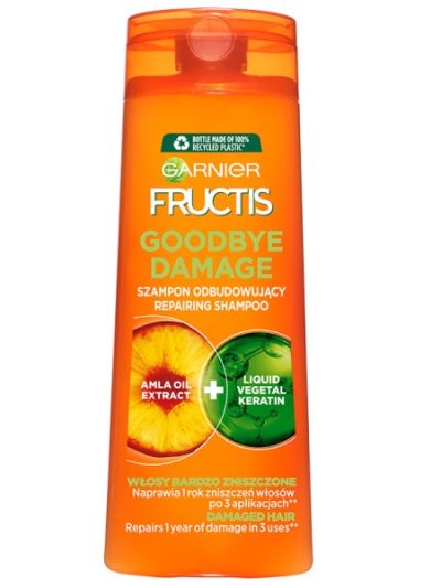 Garnier Fructis Goodbye Damage szampon odbudowujący do włosów bardzo zniszczonych 250ml