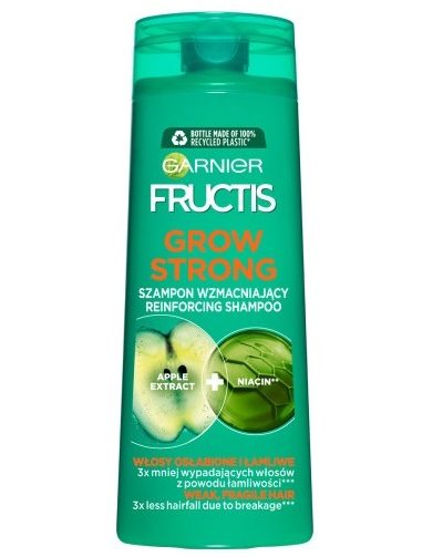 Garnier Fructis Grow Strong szampon wzmacniający do włosów osłabionych i łamliwych 400ml