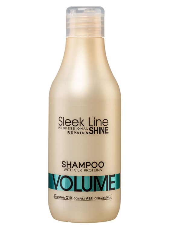 Stapiz Sleek Line Repair Volume Shampoo szampon do włosów z jedwabiem zwiększający objętość 300ml