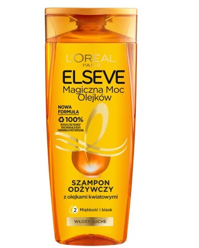 L'Oreal Paris Elseve Magiczna Moc Olejków szampon odżywczy do włosów suchych 400ml