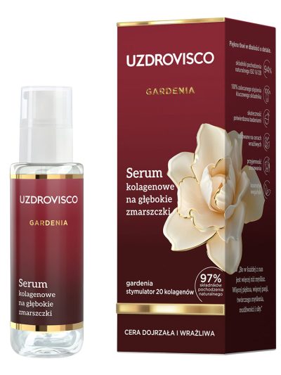 UZDROVISCO Gardenia serum kolagenowe na głębokie zmarszczki 30ml