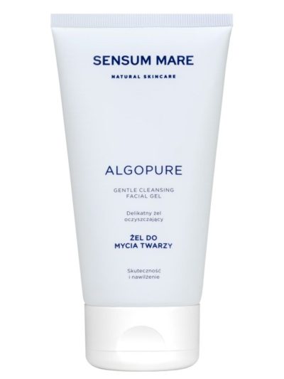 Sensum Mare Algopure delikatny żel do mycia twarzy z kompleksem 5 alg morskich i wodą z lodowca norweskiego 150ml
