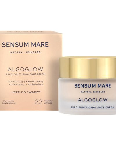 Sensum Mare Algoglow wielofunkcyjny krem do twarzy rozświetlająco-wygładzający 50ml