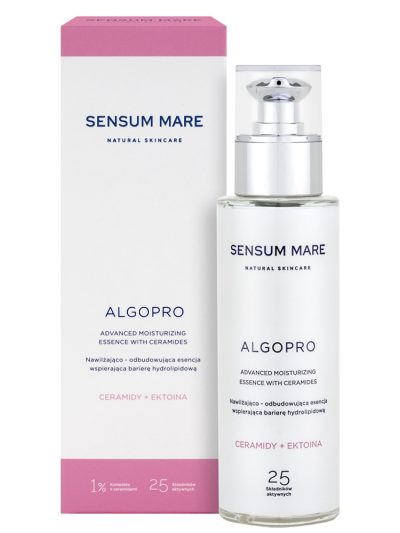 Sensum Mare Algopro nawilżająco-odbudowująca esencja wspierająca barierę hydrolipidową 100ml