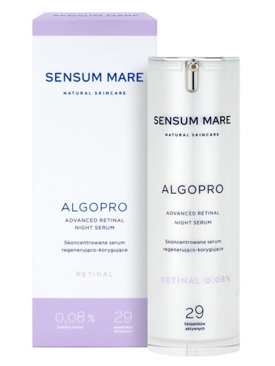 Sensum Mare Algopro skoncentrowane serum regenerująco-korygujące z 0.08% retinalem  30ml