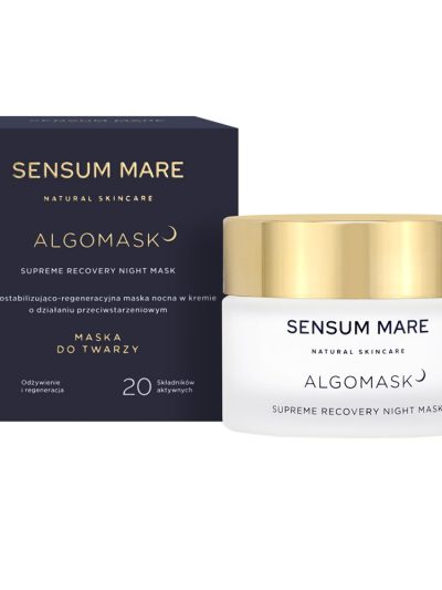 Sensum Mare Algomask hydrostabilizująco regeneracyjna maska nocna w kremie 50ml