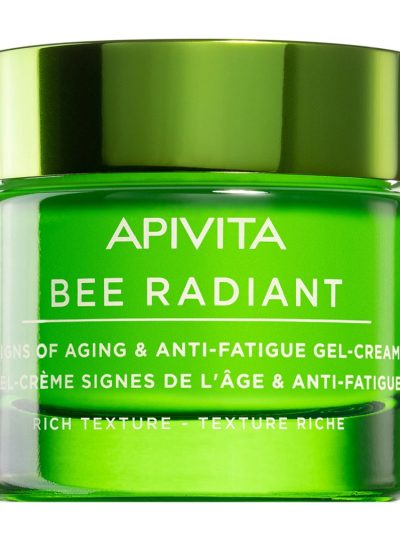 Apivita Bee Radiant Signs Of Aging & Anti-Fatigue Gel-Cream krem przeciw pierwszym oznakom starzenia 50ml