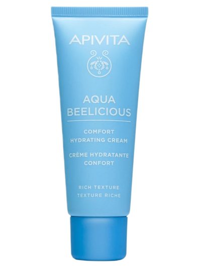 Apivita Aqua Beelicious Comfort Hydrating Cream bogaty krem nawilżający do twarzy 40ml