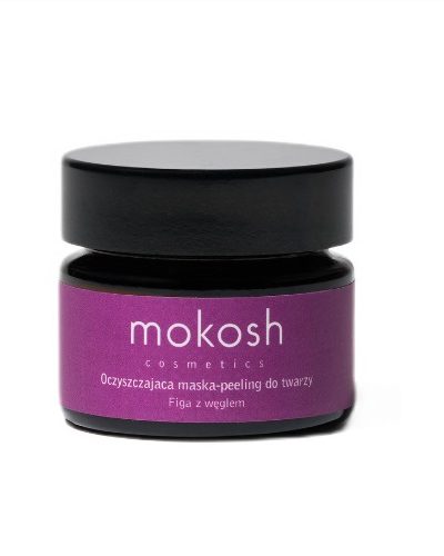Mokosh Oczyszczająca maska-peeling do twarzy Figa z węglem 15ml