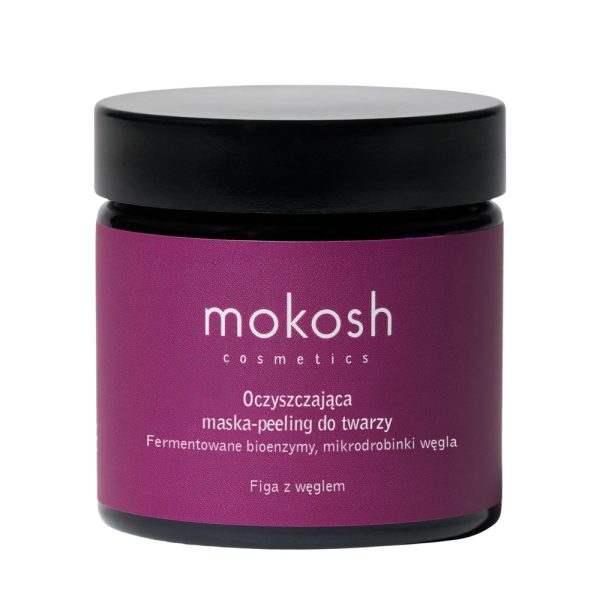 Mokosh Oczyszczająca maska-peeling do twarzy Figa z węglem 60ml