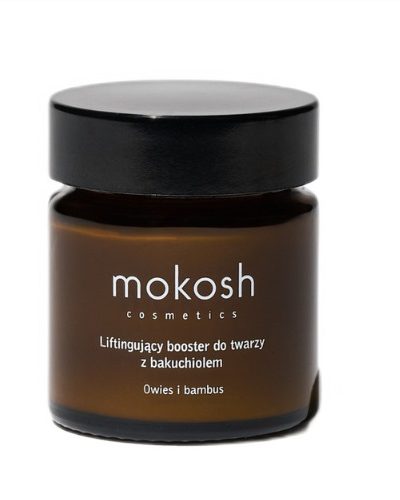 Mokosh Liftingujący booster do twarzy z bakuchiolem Owies i Bambus 30ml
