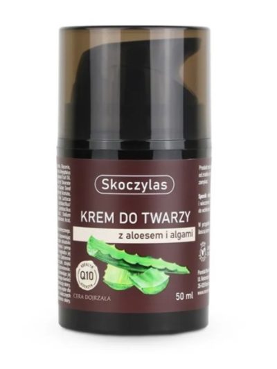 Skoczylas Krem do twarzy z aloesem i algami 50ml