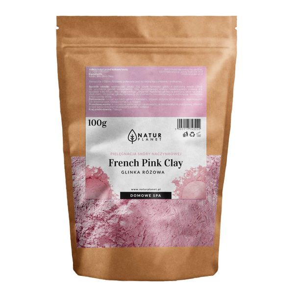 Natur Planet Glinka różowa 100g
