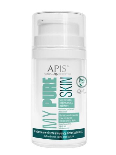 APIS My Pure Skin hydrożelowy krem niwelujący niedoskonałości 50ml