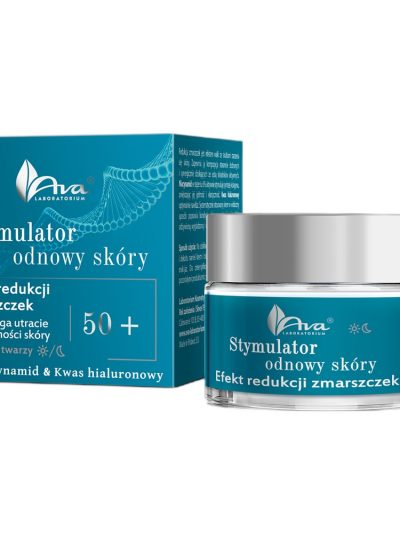 Ava Laboratorium Stymulator odnowy skóry krem na dzień i na noc efekt redukcji zmarszczek 50+ 50ml