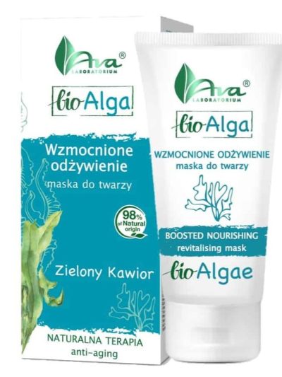 Ava Laboratorium Bio Alga maska do twarzy - wzmocnione odżywienie skóry 50ml