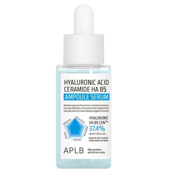 APLB Hyaluronic Acid Ceramide HA B5 Ampoule Serum odżywcze serum do twarzy 40ml