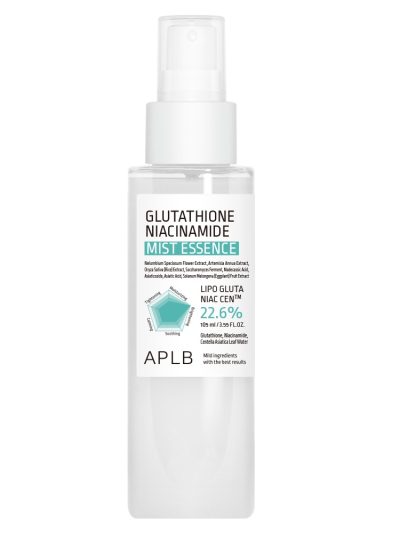 APLB Glutathione Niacinamide Mist Essence rozjaśniająca esencja w mgiełce 105ml