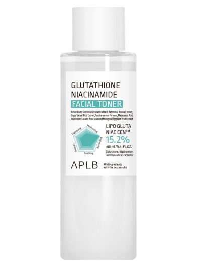 APLB Glutathione Niacinamide Facial Toner rozjaśniający tonik do twarzy 160ml
