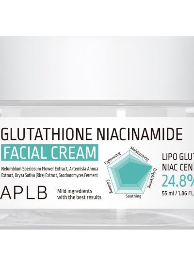 APLB Glutathione Niacinamide Facial Cream rozjaśniający krem do twarzy 55ml
