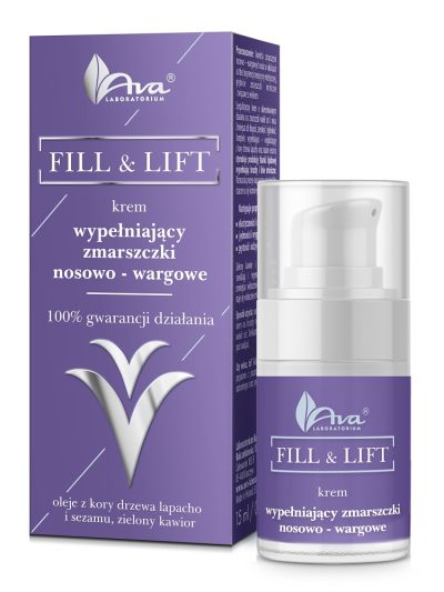 Ava Laboratorium Fill & Lift krem wypełniający zmarszczki nosowo-wargowe 15ml