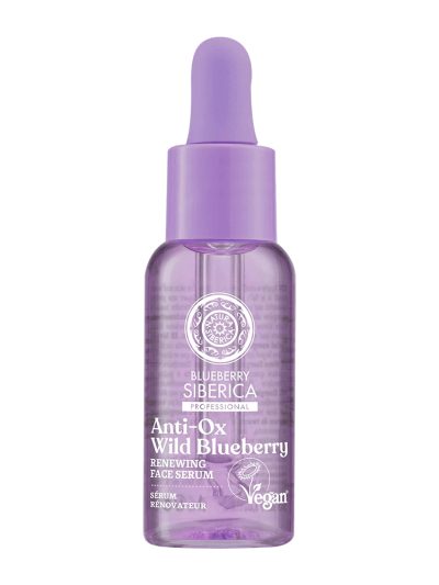 Natura Siberica Blueberry Siberica wegańskie regenerujące serum do twarzy 30ml