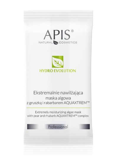 APIS Hydro Evolution ekstremalnie nawilżająca maska algowa z gruszką i rabarbarem AQUAXTREM™ 20g