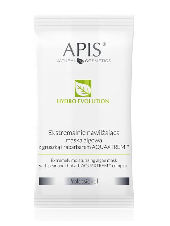 APIS Hydro Evolution ekstremalnie nawilżająca maska algowa z gruszką i rabarbarem AQUAXTREM™ 20g