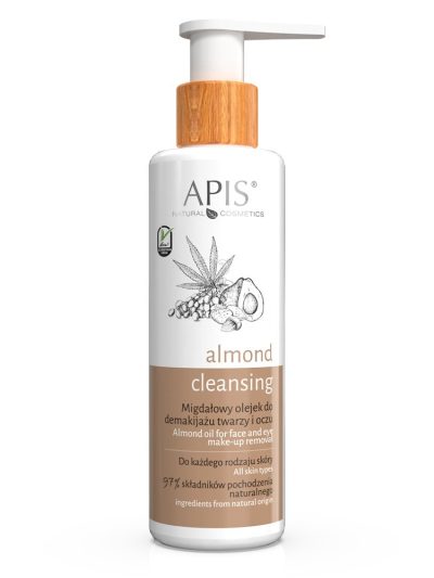 APIS Almond Cleansing migdałowy olejek do demakijażu twarzy i oczu 150ml