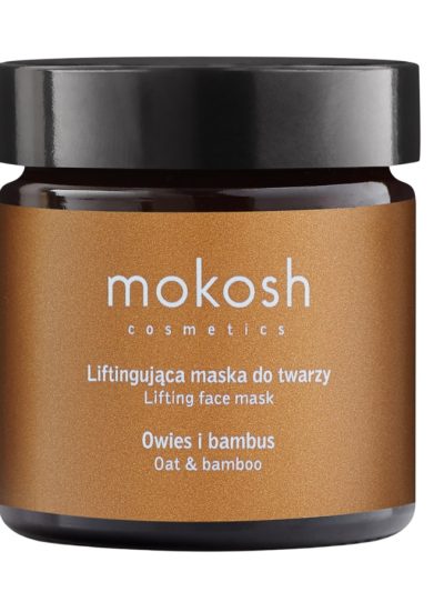 Mokosh Liftingująca maska do twarzy Owies i Bambus 60ml