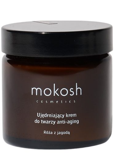 Mokosh Ujędrniający krem do twarzy anti-aging Róża z jagodą 60ml