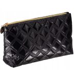 Inter Vion Gold & Black kosmetyczka pikowana czarna
