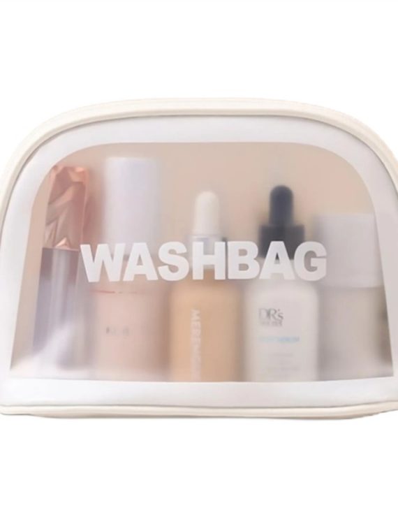 Ecarla Washbag kosmetyczka rozkładana Biała