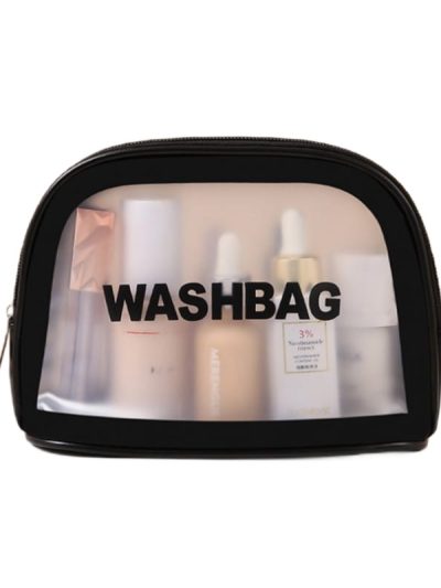 Ecarla Washbag kosmetyczka rozkładana Czarna