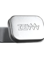 Zew For Men Mydelniczka aluminiowa Srebrna