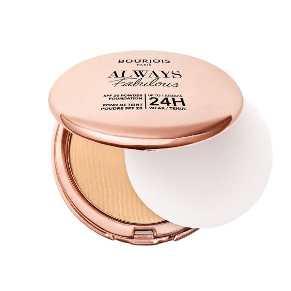 Bourjois Always Fabulous matujący puder w kompakcie z filtrem SPF20 310 Beige 7g
