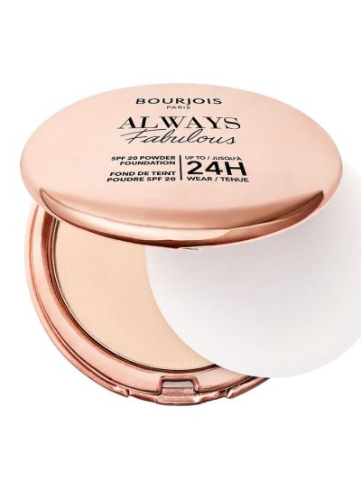 Bourjois Always Fabulous matujący puder w kompakcie z filtrem SPF20 100 Rose Ivory 7g