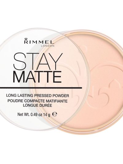 Rimmel Stay Matte Powder puder prasowany 002 Pink Blossom 14g