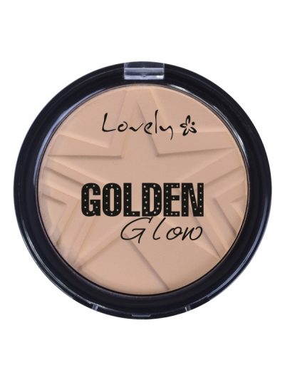Lovely Golden Glow Powder lekki puder do twarzy 2 15g