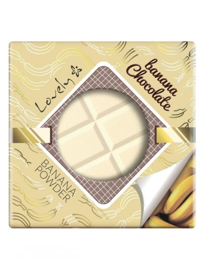 Lovely Banana Chocolate Powder bananowo-czekoladowy puder do twarzy 9g