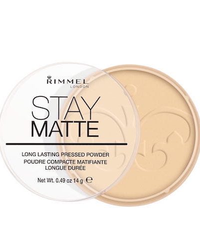 Rimmel Stay Matte Powder puder prasowany 001 Transparent 14g