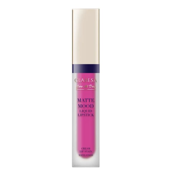 Claresa Matte Mood Liquid Lipstick matowa pomadka w płynie 06 Bliss 7ml