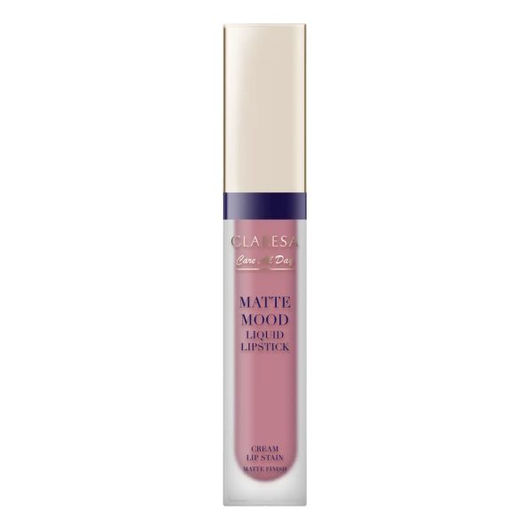 Claresa Matte Mood Liquid Lipstick matowa pomadka w płynie 03 Calm 7ml