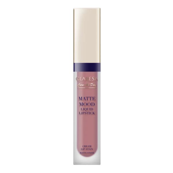Claresa Matte Mood Liquid Lipstick matowa pomadka w płynie 01 Joyful 7ml