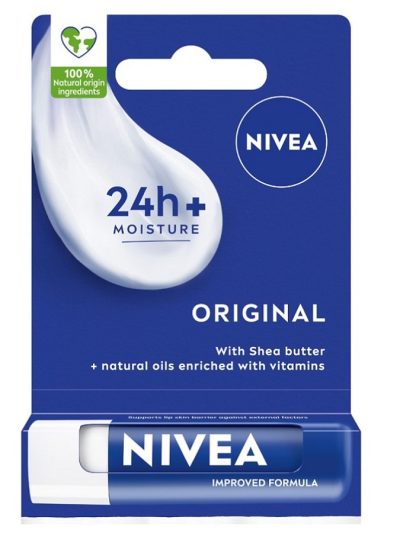 Nivea Pielęgnująca pomadka do ust Original 4.8g