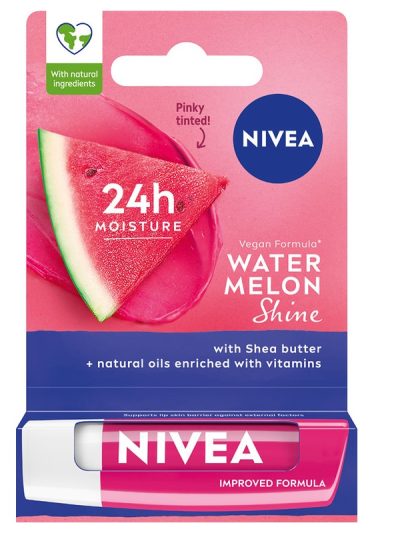 Nivea Pielęgnująca pomadka do ust Watermelon Shine 4.8g