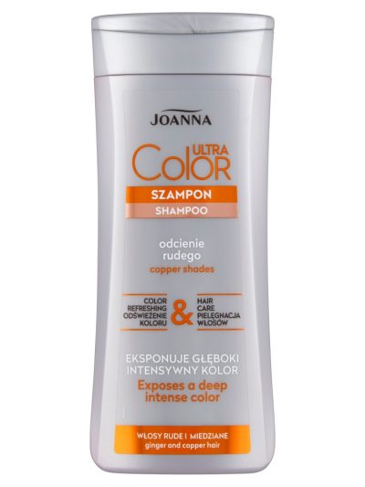 Joanna Ultra Color szampon do włosów odcienie rudego 200ml