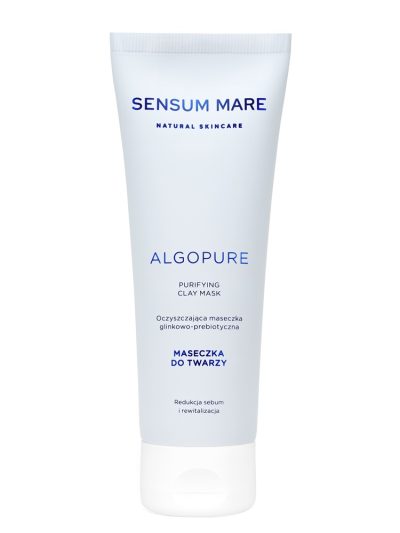 Sensum Mare Algopure oczyszczająca maseczka glinkowo-prebiotyczna do twarzy 70ml