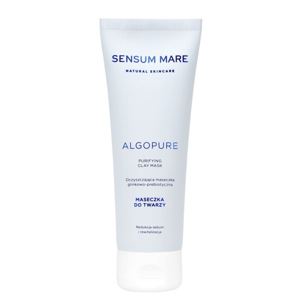 Sensum Mare Algopure oczyszczająca maseczka glinkowo-prebiotyczna do twarzy 70ml
